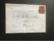 1851-53 GB QV 1d. Penny Red Imperf 2 Diff. Covers-letter To Worcestershire England See Offers Welcome - Covers & Documents