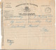 TELEGRAM  CORTEBERG A MALINES 1890    2 SCANS - Telegramme