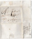 LAC De NICE  28-2-1734 Pour AGDE/Cachet Linaire (Faible) Texte  Commercial -Envoi Par La Tartane"LA JALLIE" Capt Escot - ....-1700: Précurseurs