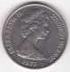 Solomon Islands 20 Cents 1977, Elizabeth II , En Cupronickel,  KM# 5 - Solomoneilanden