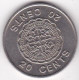 Solomon Islands 20 Cents 1977, Elizabeth II , En Cupronickel,  KM# 5 - Salomon