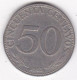 Bolivie 50 Centavos 1965 , Acier Recouvert De Nickel, KM# 190 - Bolivie