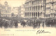 BELGIQUE - Bruxelles - La Grand'place Avec Le Marché Aux Oiseaux - Nels - Carte Postale Ancienne - Mercadillos