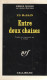 ED MC BAIN - Entre Deux Chaises - Gallimard, Broché, 1965, 186 Pages - Série Noire