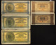 Grecia Greece 100 + 1000 Drachmai 1941 Pick#116 117 5 Banknotes  LOTTO 4848 - Grèce