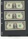 USA - LOT 3 Billets 1 Dollar 2003 NEUF/UNC P.515a § D 945 - Federal Reserve (1928-...)