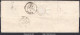 FRANCE N°14B SUR LETTRE GC 99 ANGERS MAINE ET LOIRE + CAD DU 07/02/1864 - 1853-1860 Napoléon III