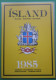 EMPTY 1985 ICELAND YEAR PACK ( NO STAMPS ) BUT USEFUL INFORMATION. #03266 - Années Complètes