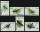 Taiwan 1967 - Mi-Nr. 640-645 ** - MNH - Vögel / Birds - Unused Stamps