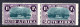 SOUTH AFRICA - 1939 HUGUENOT LANDING FUND 1/- STAMP PAIR MNH ** SG 84 GUM FAULTS (2 SCANS) - Ungebraucht