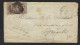 Verzegelde Brief Uit 1859 Met 2 X Medaillon 20 Cent Op Brief Van CHAUDFONTAINE ; Details & Staat Zie 2 Scans ! LOT 191 - 1849-1865 Medaillen (Sonstige)