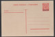 LUXEMBOURG / 1940 ENTIER POSTAL D''OCCUPATION SURCHARGE 15 RPF/1 F ROUGE (ref 7692c) - 1940-1944 German Occupation