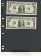 USA - LOT 2 Billets 1 Dollar 2003 NEUF/UNC P.515a § G 727 + 731 - Federal Reserve Notes (1928-...)