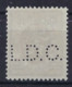 PERFIN / PERFO " L.D.C. " Van Firma L. DENS & Co , Agents Maritime  Heraldieke Leeuw Nr. 334 ! - Typos 1929-37 (Heraldischer Löwe)