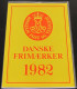 DÄNEMARK 1982 Mi-Nr. 746-766 Jahresmappe - Year Set ** MNH - Full Years