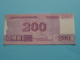 200 Won - 2008 > N° 0000000 ( For Grade, Please See Photo ) UNC > North Korea ! - Korea, Noord