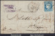 FRANCE N°60A SUR LETTRE GC 519 BOLOGNE SUR MARNE HAUTE MARNE + CAD DU 03/02/1875 - 1871-1875 Cérès