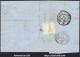 FRANCE N°60A SUR LETTRE GC 1136 CORMERY INDRE + CACHET A DATE DU 05/07/1873 - 1871-1875 Ceres