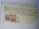 DD18  TURQUIE BELLE BANDE  SUR LETTRE DOCUMENT  RR ENV. 1900 +AFF. INTERESSANT+++ - Cartas & Documentos