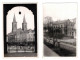 LOT 2 CARTES PHOTO : DUDELINGEN - DUDELANGE - LUXEMBOURG - BEAUX AFFRANCHISSEMENTS 1943 - 2WK - WW2 - Dudelange