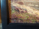 Delcampe - Tableau Paysage Lavandières Signé Chiffonny 02 - Oils