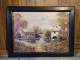 Delcampe - Tableau Paysage Lavandières Signé Chiffonny 02 - Oils