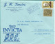 Portugal , 1966 ,  Clocks Advertising , INVICTA , DINAMO , WEHRLE , J. R. Saraiva Commercial Cover - Reclamehorloges