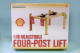 Greenlight - PONT ELEVATEUR 4 Pieds SHELL Réf. 13583 Neuf 1/18 - Other & Unclassified