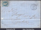 FRANCE N°29B SUR LETTRE GC 2295 MAZERES ARIEGE + CAD DU 28/11/1868 - 1863-1870 Napoleon III With Laurels