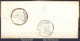 FRANCE N° 29B SUR LETTRE POUR RIQUEPEU GC 2184 MANCIET GERS + CAD DU 12/03/1869 - 1863-1870 Napoleon III With Laurels