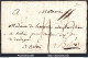 FRANCE MARQUE POSTALE DEBOURSÉ DE SARLAT DEB 23 DU 24/08/1817 - 1801-1848: Precursors XIX