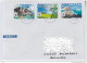 FINLAND : W.W.F - FAUNA Self Adhesive Stamps On Cover Circulated #413825060 - Registered Shipping! - Gebruikt