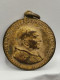 MEDAILLE PENDENTIF 1929 VICTOR EMMANUEL ITALIE 26mm 8.3g / ITALIA - Royaux/De Noblesse