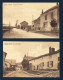 Ruette (Virton). Entrée Du Village. L'église Saint-Genest.  Avenue De La Gare. Rue Du Moulin. Lot De 4 Cartes - Virton