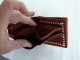 Beautiful Vintage Brown Leather Wallet #2010 - Lederwaren