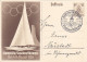 OLYMPIC GAMES, BERLIN'36, SUMMER, SAILING BOAT, PC STATIONERY, ENTIER POSTAL, 1936, GERMANY - Zomer 1936: Berlijn