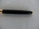 Vintage Wing Sung Fountain Pen Black Body Gold Cap Made In China #2026 - Penne