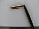Delcampe - Vintage Wing Sung Fountain Pen Black Body Gold Cap Made In China #2026 - Schreibgerät