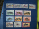 T 261 Lot De Timbres  MOTOCYCLETTE MOTOS Motocyclettes Cyclomoteurs  (17 Timbres) - Motos