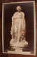 Photo 1880's Statue Sculpture Poétesse Sapho Par J.Clesinger Tirage Albuminé Albumen Print Vintage Art - Orte