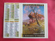 CALENDRIER ALMANACH 1992 OBERTHUR BRIDES LES BAINS SALINS-MOUTIERS CHEMIN DE FER DE L'ETAT LA NORMANDIE PITTORESQUE - Formato Grande : 1991-00