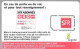 CARTE-GSM-SFR-PUCE J-SFR-SF6Ja-D2-VISUEL5-R° ENTREPRISEsV° Logo Cegetel- -GARANTIE ATTACHEE-TBE/RARE - Prepaid: Mobicartes