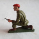 SOLDAT FIGURINE FIG STARLUX 1958 SOLDAT PARACHUTISTE SERVANT MITRAILLEUR 5065 (2) Socle Vert Kaki Casse (1) - Armee