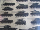 Delcampe - WW2 D-Day Military Vehicles Poster Tanks, Jeeps Etc. - 1939-45