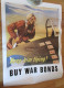 General Paul Tibbits Enola Gay Signed WW2 Poster With COA - 1939-45
