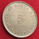 British North Borneo 5 Cents 1940 - Otros – Asia
