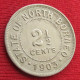 British North Borneo 2,1/2 Cents 1903 #2 - Autres – Asie