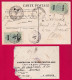 RAID CITROEN CAD POSTE TRANSSAHARIENNE AUTOMOBILE 1925 + CARTE DE VISITE  CAD TOMBOUCTOU SOUDAN FRANCAIS MALI - Cartas & Documentos