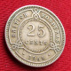 British Honduras 25 Cent 1968 - Belize