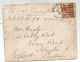 VICTORIA TWO PENCE HALF PENNY SOLO LETTRE COVER MELBOURNE 1892 TO ENGLAND - Brieven En Documenten